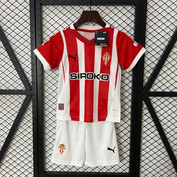 Camiseta Sporting Gijon 1st Niño 2024-2025